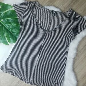 Paige Striped Shirt Size Medium